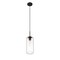Z-Lite Monty 1 Light Pendant, Matte Black And Seedy 738P17-MB - alternate 4